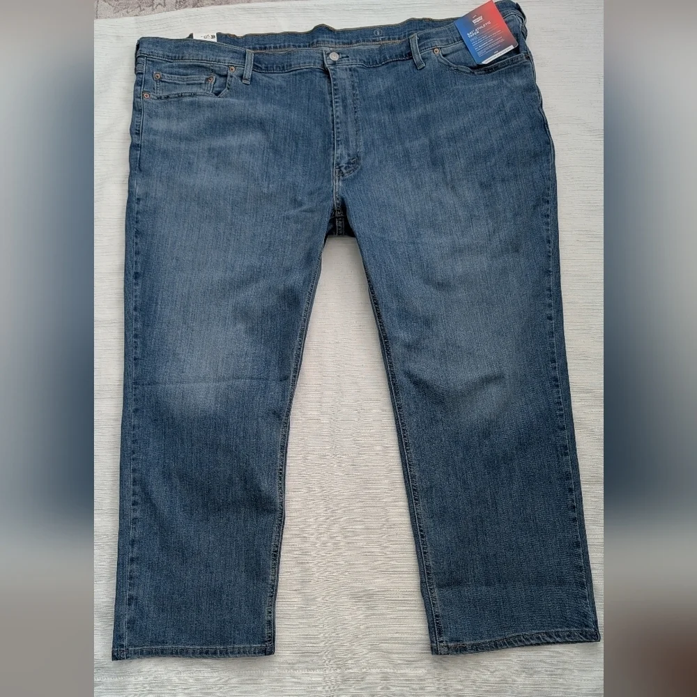 NWT Levis 541 Athletic Taper All Season Tech Men's Jeans 54x29